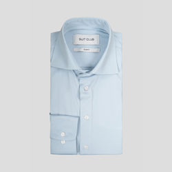 Signatur-Performance-Hemd, blau, Slim