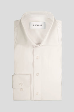 Signatur Performance-Hemd Off-White Slim