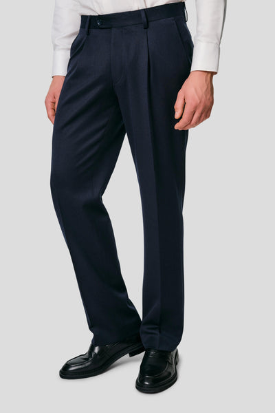PRESTIGE navy three-piece jakkesæt MBO