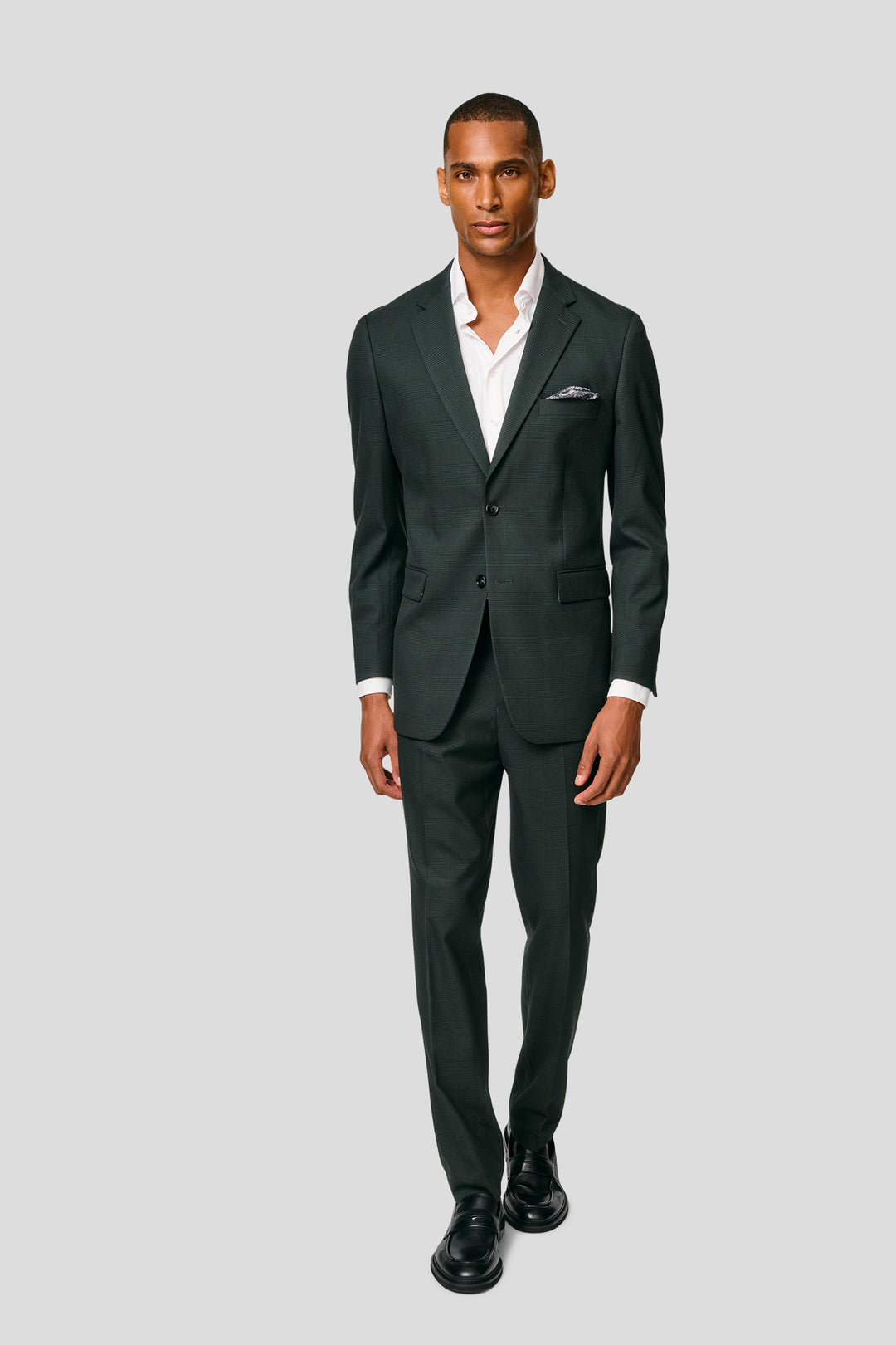 PRESTIGE grøn blazer med tern MBO