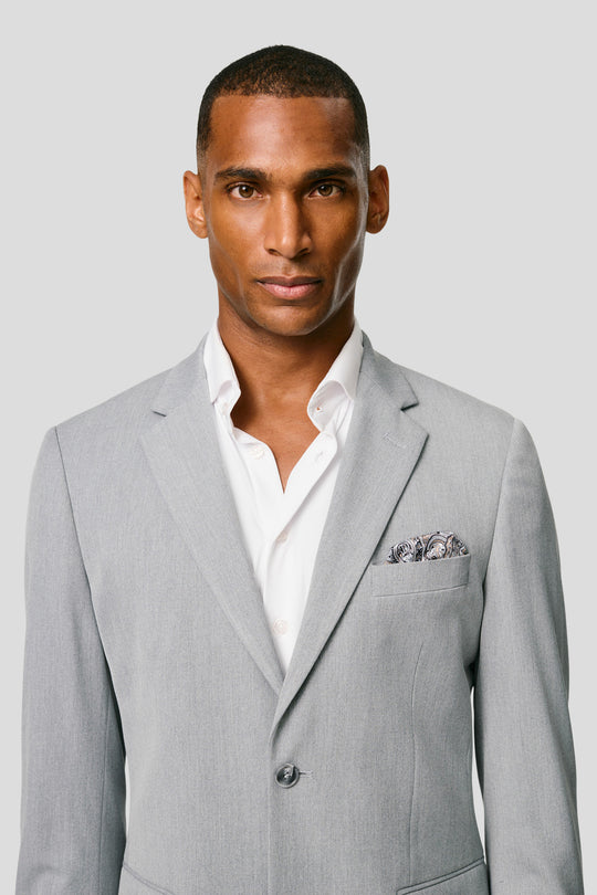 PRESTIGE lysegrå blazer MBO