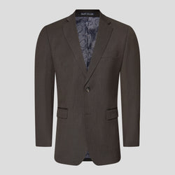 PRESTIGE brauner Blazer mit Streifen
