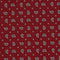 Rote Krawatte mit Tropfenmuster