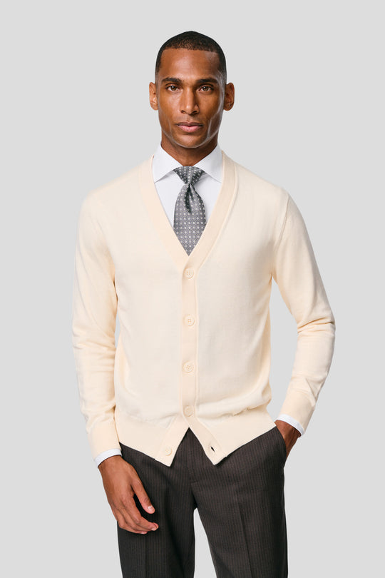 Off-white cardigan HVIID