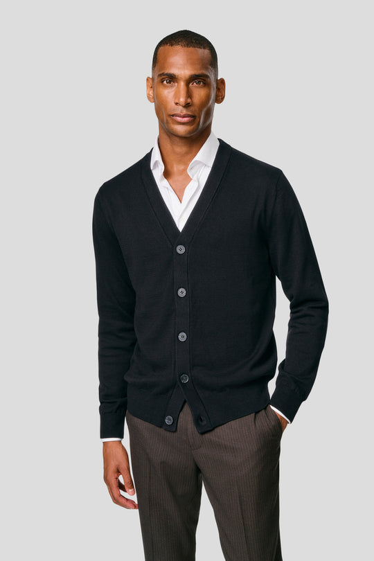 Sort cardigan HVIID