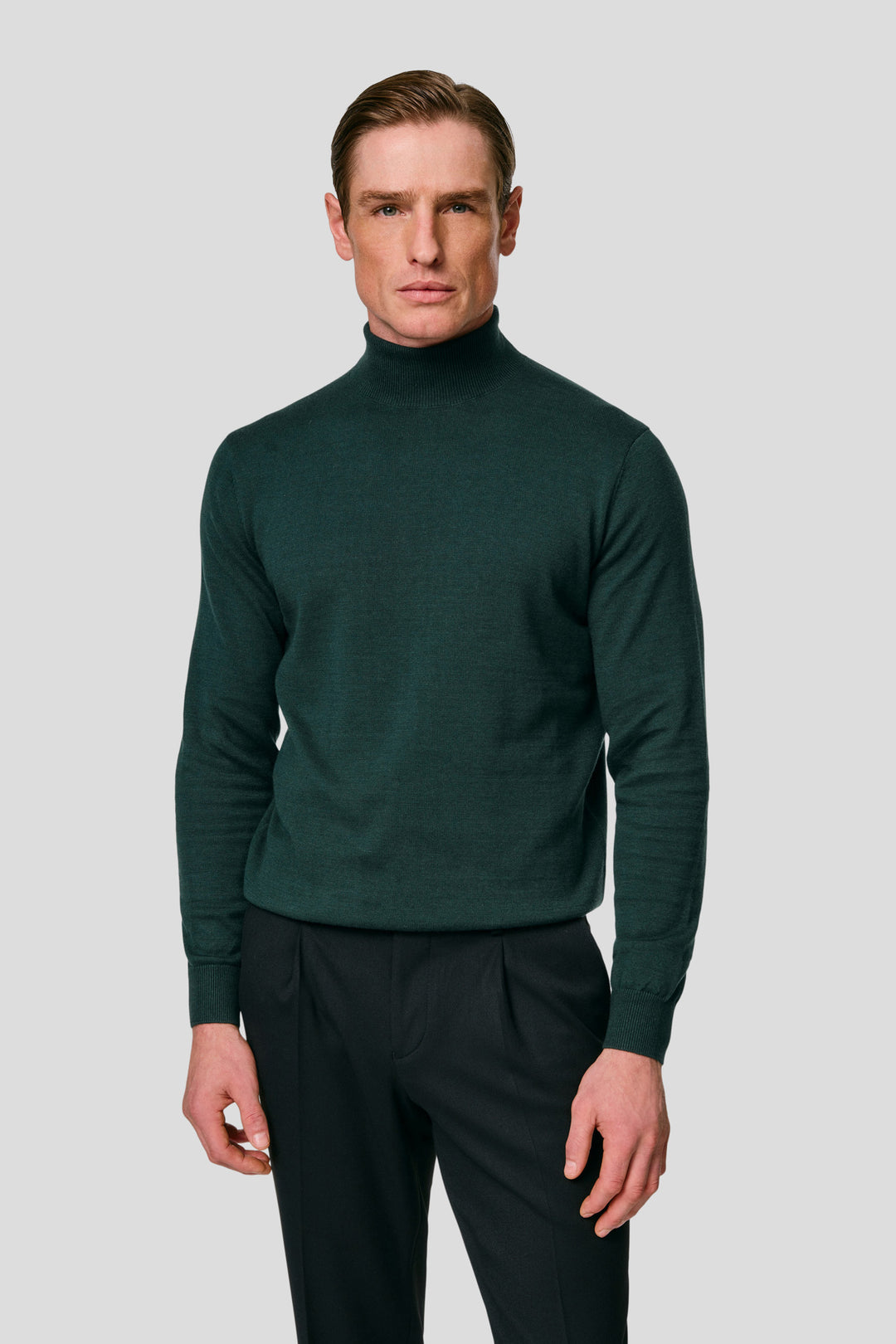Mørkegrøn turtleneck HVIID