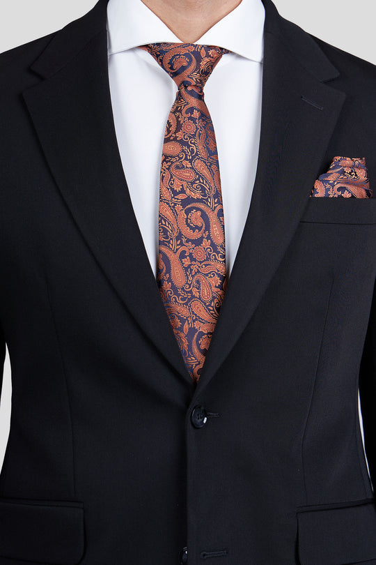 Orange paisley slips PVD