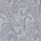Krawatten- & Einstecktuch-Set (Silber Paisley)