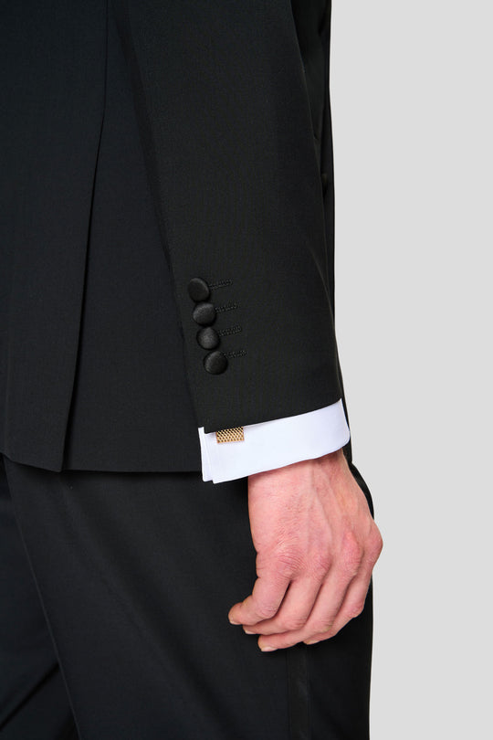 PREMIUM schwarzer Smokingblazer