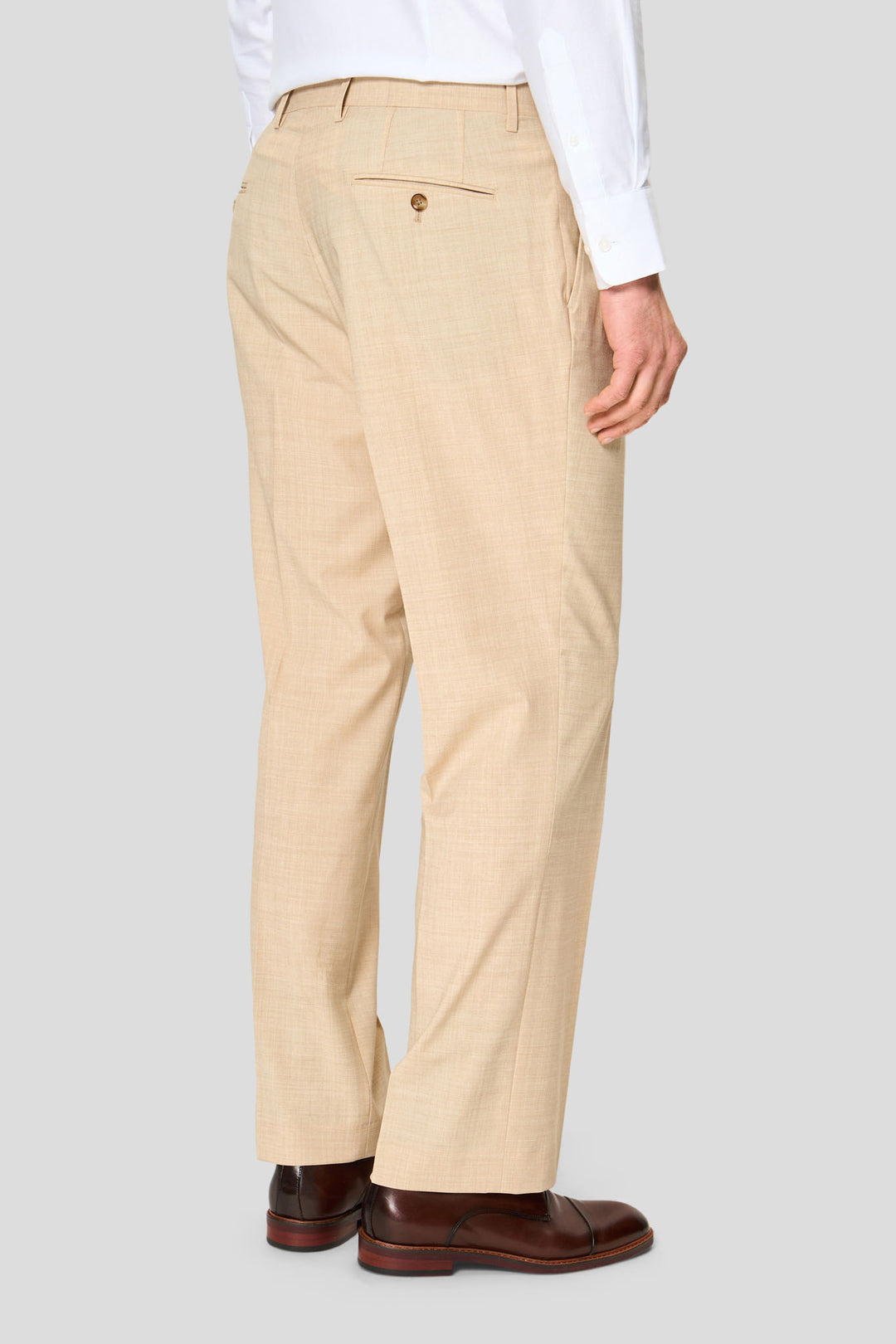PREMIUM beige Anzughosen