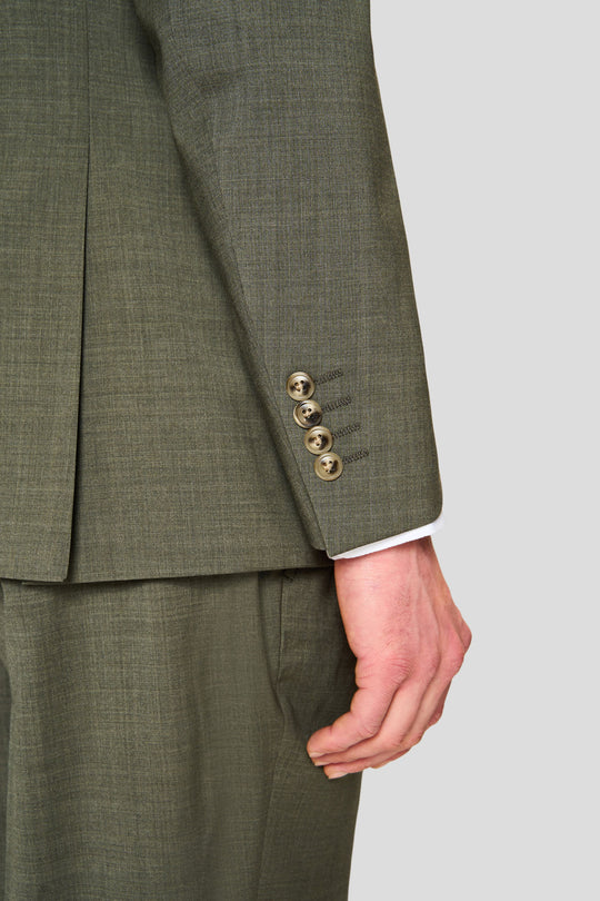 EXCLUSIVE grüner melierter Blazer