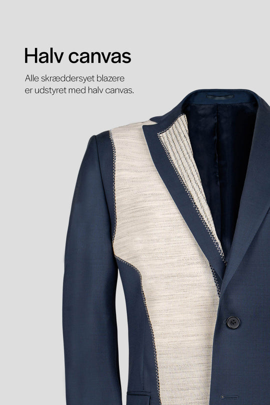 CUSTOM beige uld jakkesæt SUIT CLUB
