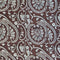 Paisley-Krawatte in Braun und Weiß