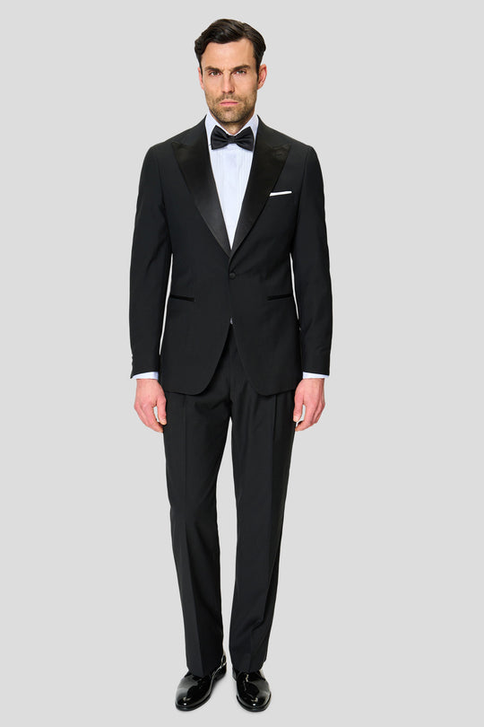 PREMIUM schwarzer Smokingblazer