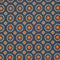 Slips & lommekluds pakke (Orange blomstret)