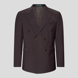 PREMIUM zweireihiger brauner Anzug