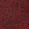 Rotes Paisley-Einstecktuch