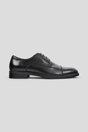 Schwarze Oxford-Schuhe